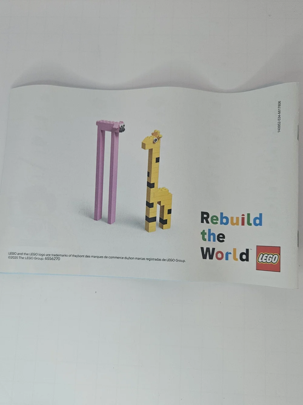 LEGO Creator Spaceship Replacement Instructions. Booklet Only